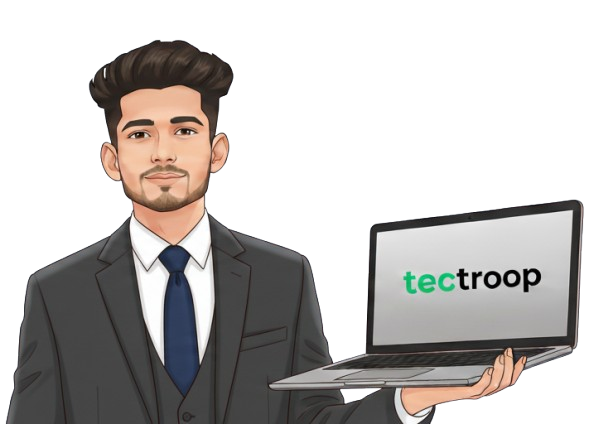 Happy student holding books